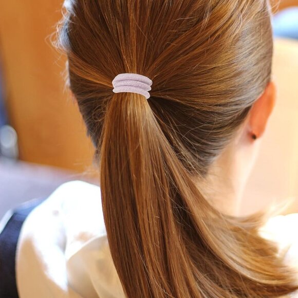 600 Pcs No-metal Hair Ties Bulk Elastic Ponytail Holders for Women Chaos main image 5